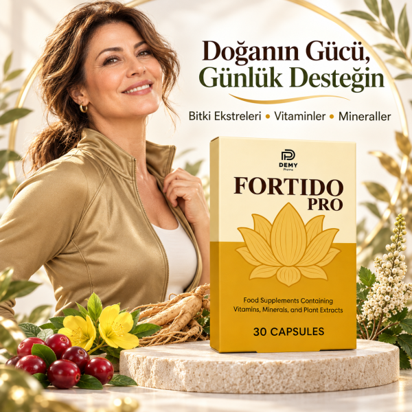 Fortido Pro Vitamin 30 Kapsül