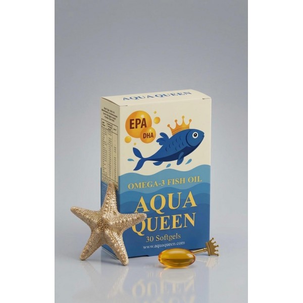 Aqua Queen Omega3 Balık Yağı 30 Softjel