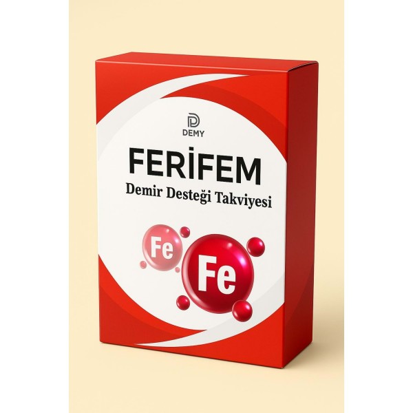 Ferifem Lipozomal Demir Desteği Takviyesi 30 Kapsül