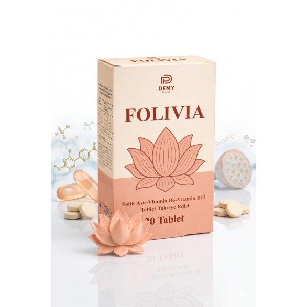 Folivia Folik Asit 30 Tablet