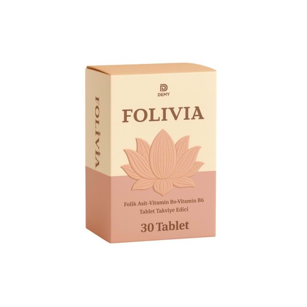 Folivia Folik Asit 30 Tablet